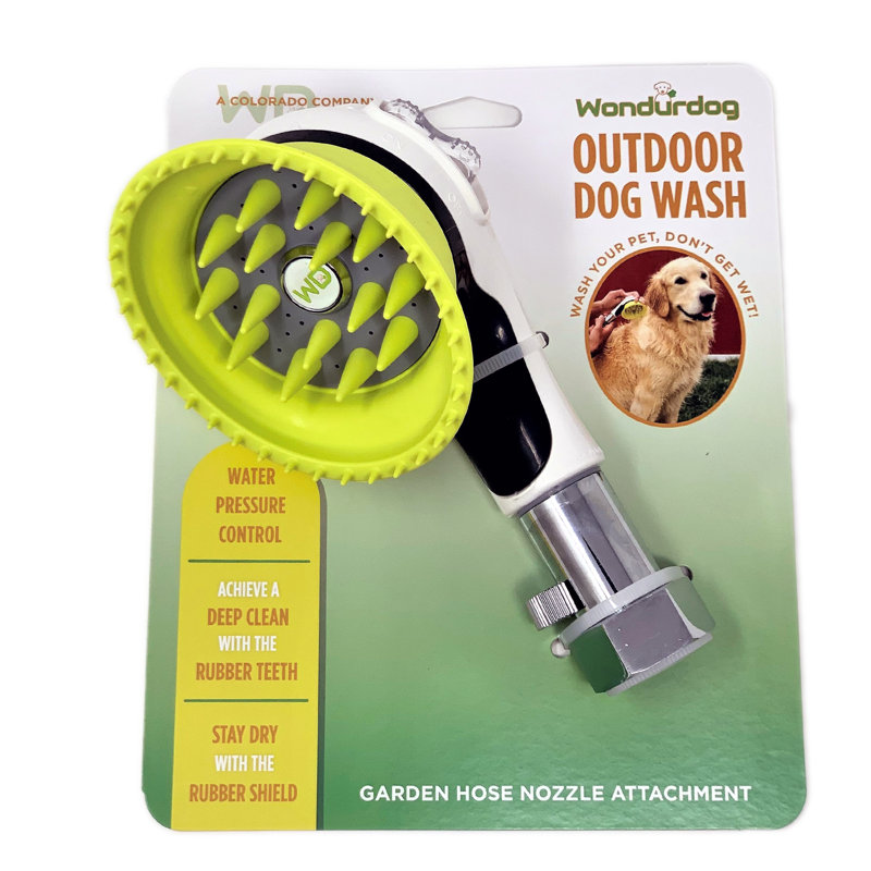 Wondurdog Outdoor Dog Wash Garden Hose Nozzle Wayfair